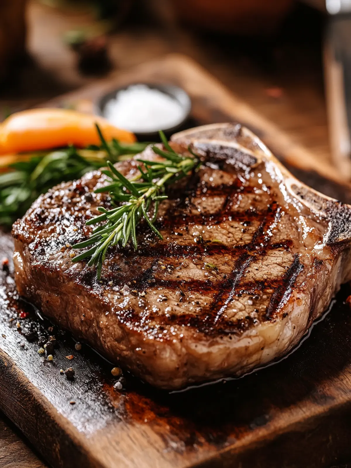Savor Perfectly Grilled Beef Steak with Garlic & Rosemary 2 Steak (Grilled Beef Steak)