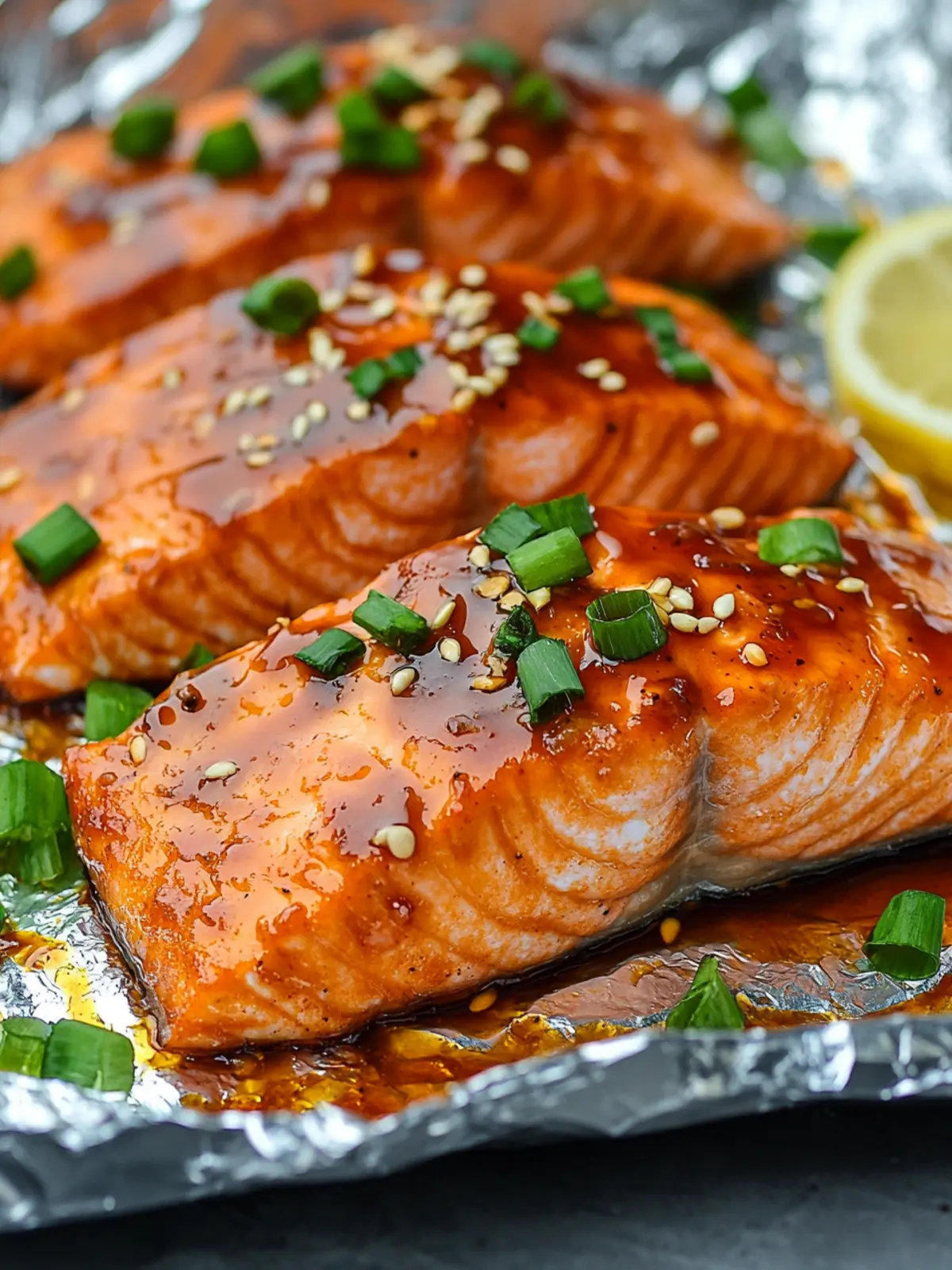 Korean Glazed Salmon in Foil: Easy, Flavorful & Guilt-Free! 2 Korean Glazed Salmon In Foil