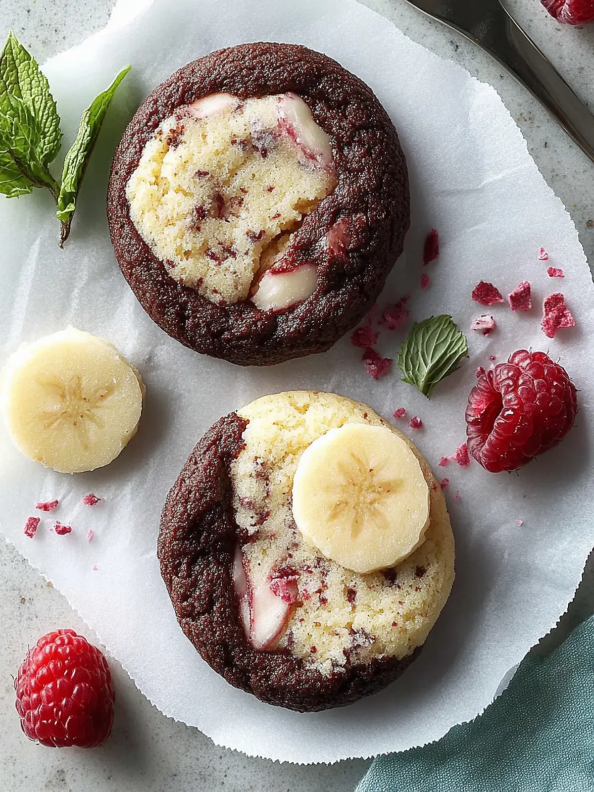 Double Delights Cookies: Chocolate and Vanilla Bliss Await 2 Double Delights