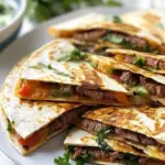 Savory Beef Steak Quesadillas Ready in 20 Minutes! 4 Beef Steak Quesadillas