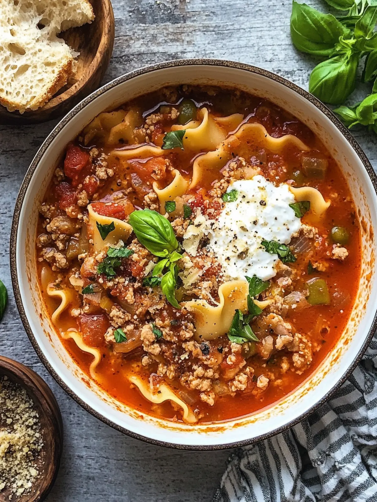 This Lasagna Soup Will Satisfy Your Craving Fast 2 This Lasagna Soup Will Satisfy Your Lasagna Craving in Half the Time
