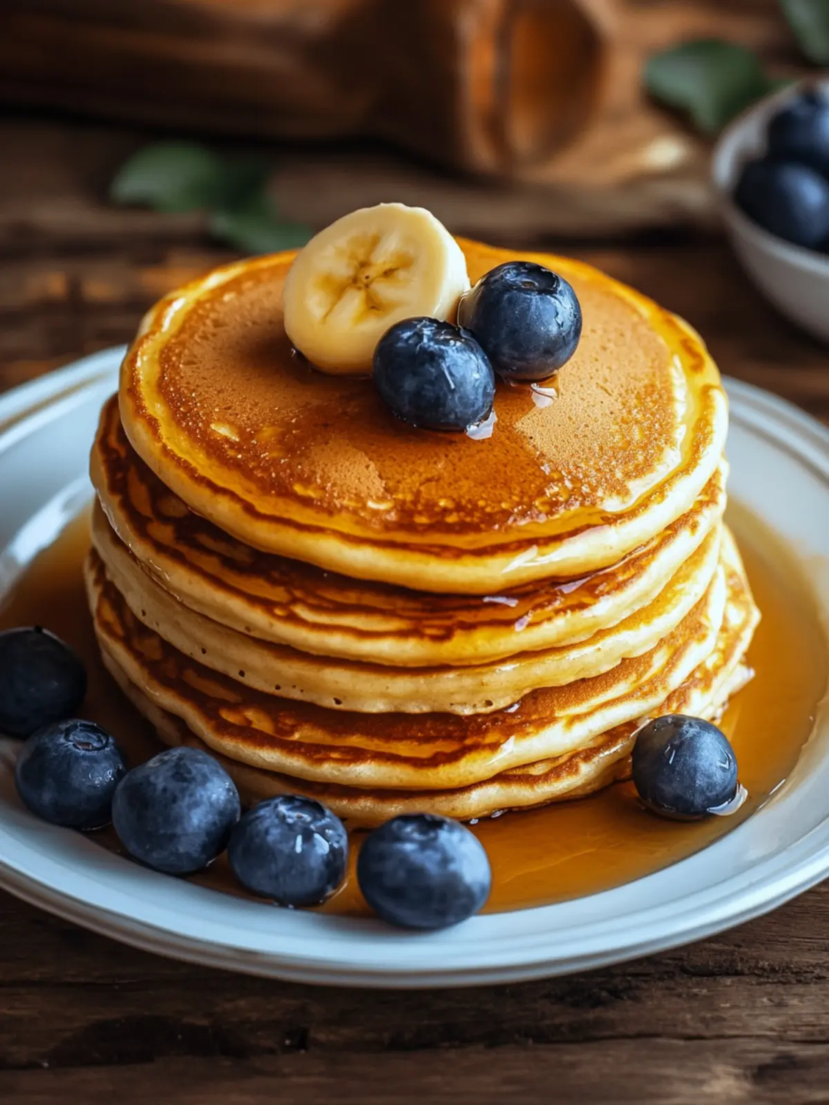 Fluffy Pancakes That Transform Your Breakfast Game 2 Pancakes (Griddled Breakfast Cakes)
