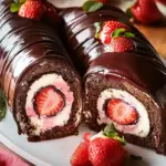 Indulge in Chocolate-Covered Strawberry Swiss Roll Cake Bliss 10 Chocolate-Covered Strawberry Swiss Roll Cake
