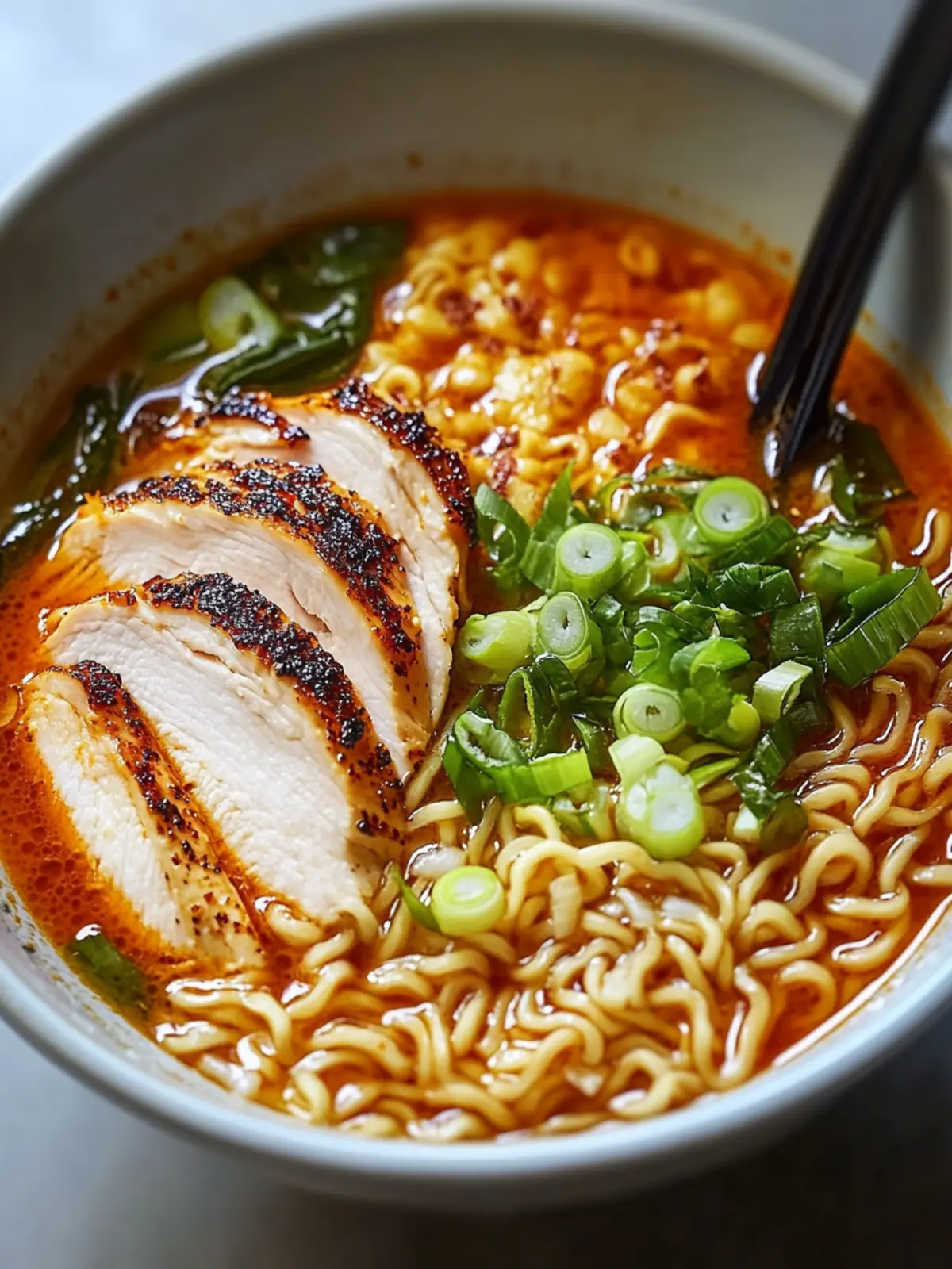 Fiery Chicken Ramen Garlic Bliss: 40-Minute Spicy Comfort 5 Fiery Chicken Ramen Garlic Bliss: Spicy Comfort in 40 Minutes