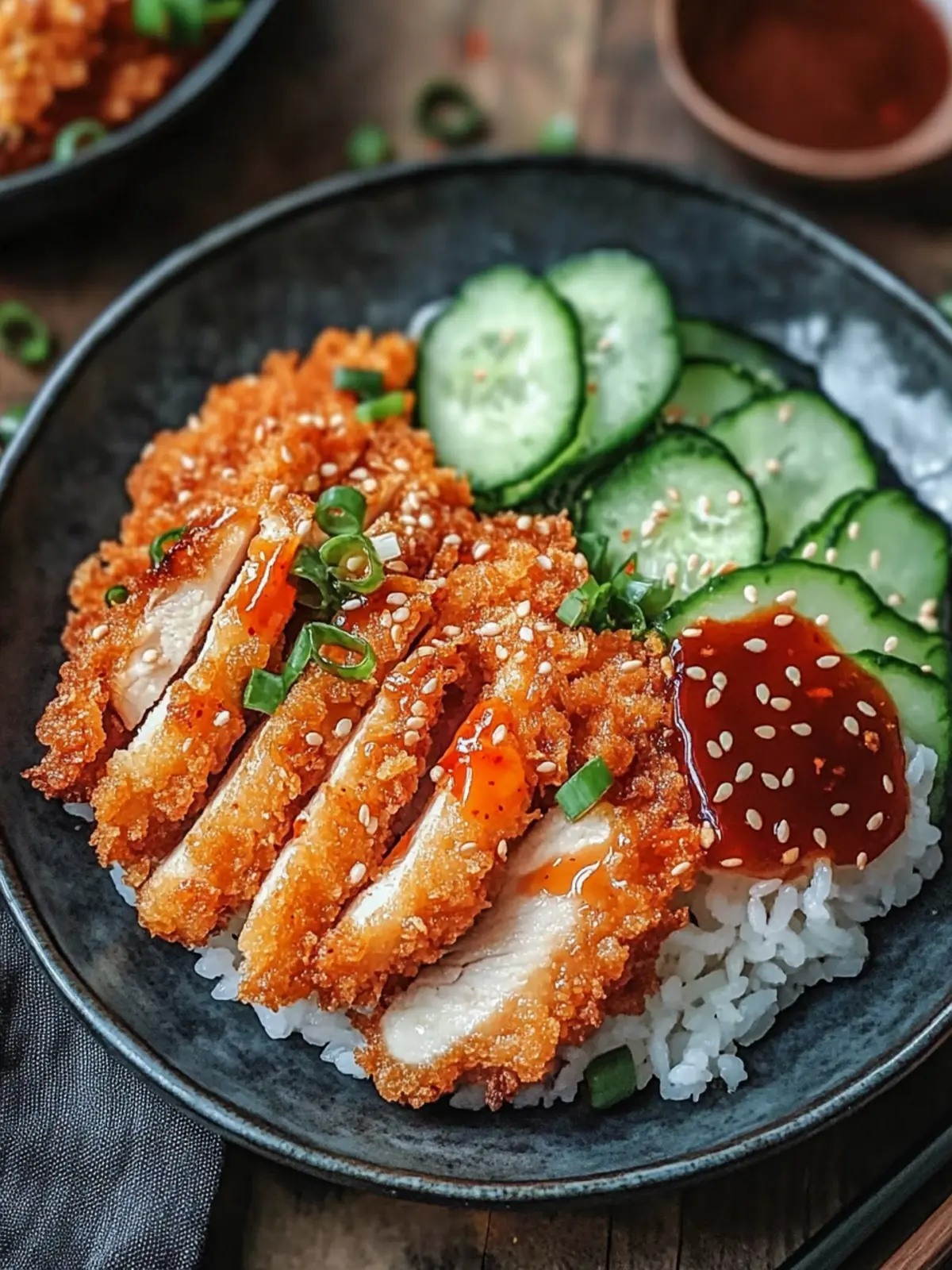 Spicy Korean Chicken Katsu: Crispy Crunch with Fiery Flavor 5 Spicy Korean Chicken Katsu: Crispy Crunch with a Fiery Twist