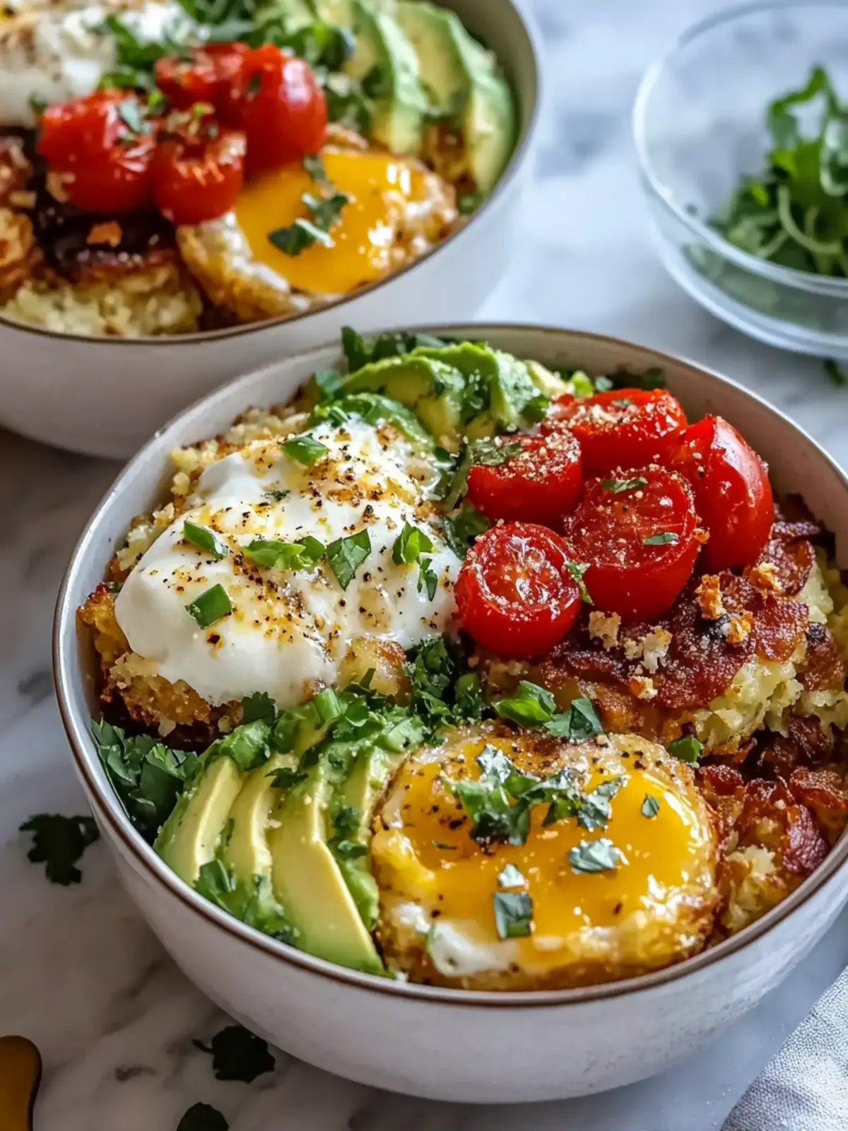 Crispy Hash Brown Breakfast Bowls Packed with Flavor and Fun 3 Hash Brown Breakfast Bowls