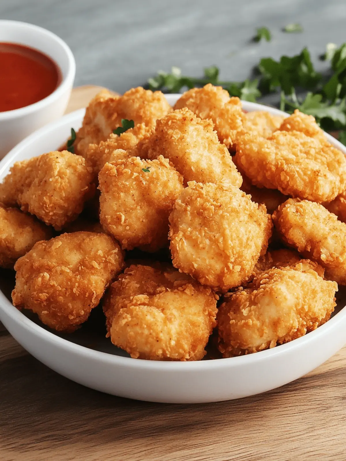 Crispy Chicken Nuggets: Joyful Breaded Chicken Bites at Home 2 Chicken Nuggets (Breaded Chicken Bites)