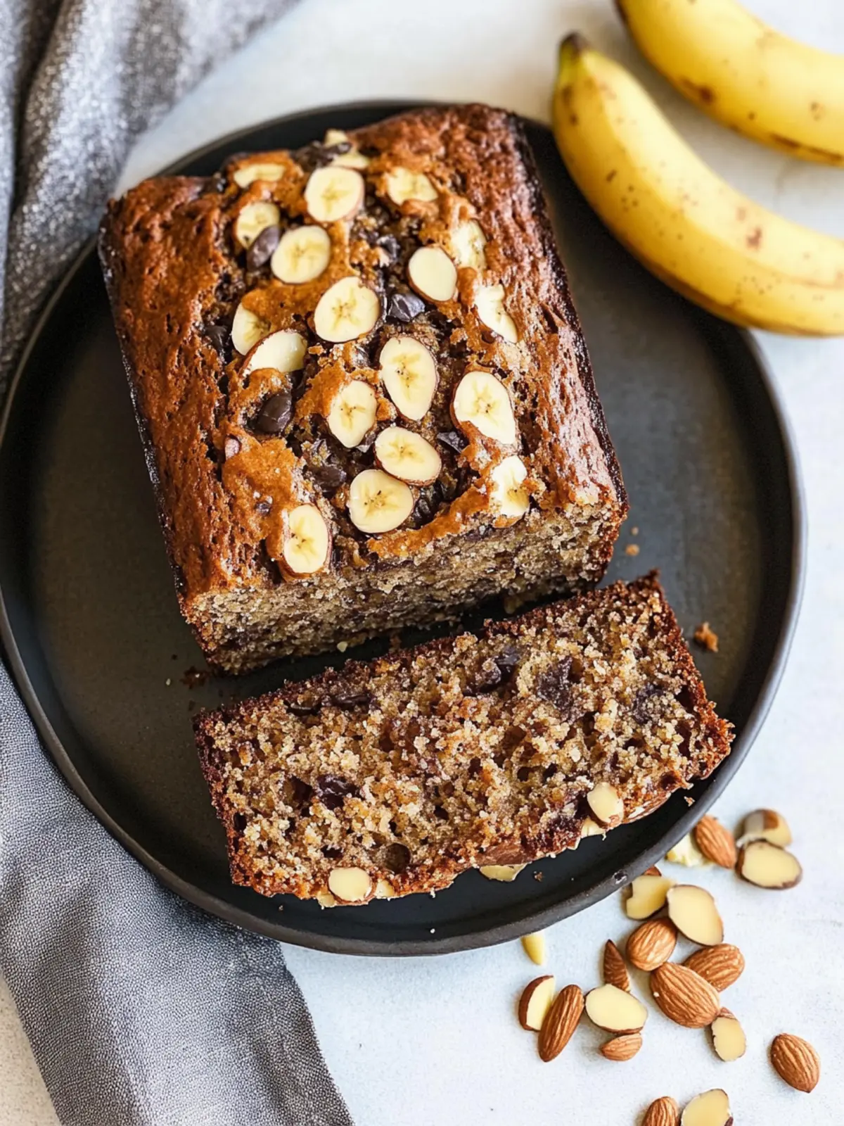 Cottage Cheese Banana Bread with Almond Flour for Healthier Mornings 4 Cottage Cheese Banana Bread with Almond Flour