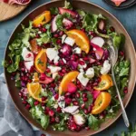 Harvest Salad with Pickled Pomegranate Seeds for Fall Flavor 2 Harvest Salad with Pickled Pomegranate Seeds for a Flavor Boost