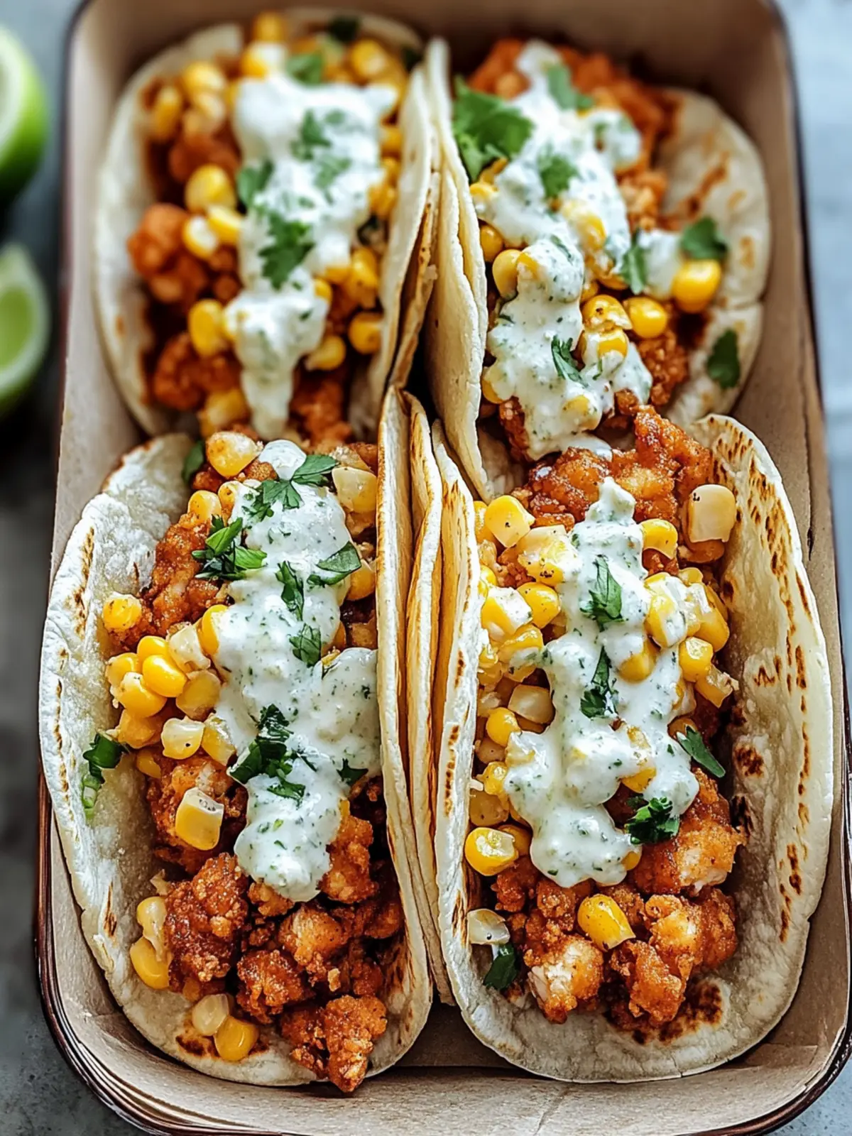Fried Chicken Street Corn Tacos: Your Ultimate Flavor Fiesta 2 Fried Chicken Street Corn Tacos: Your Flavorful Fiesta Guide