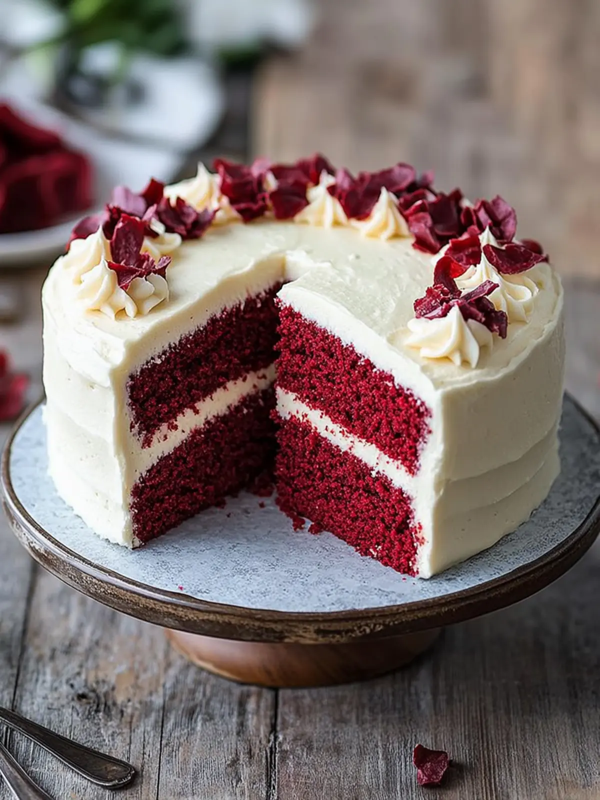 Decadent Red Velvet Cake with Cream Cheese Frosting Bliss 5 Red Velvet Cake with Cream Cheese Frosting