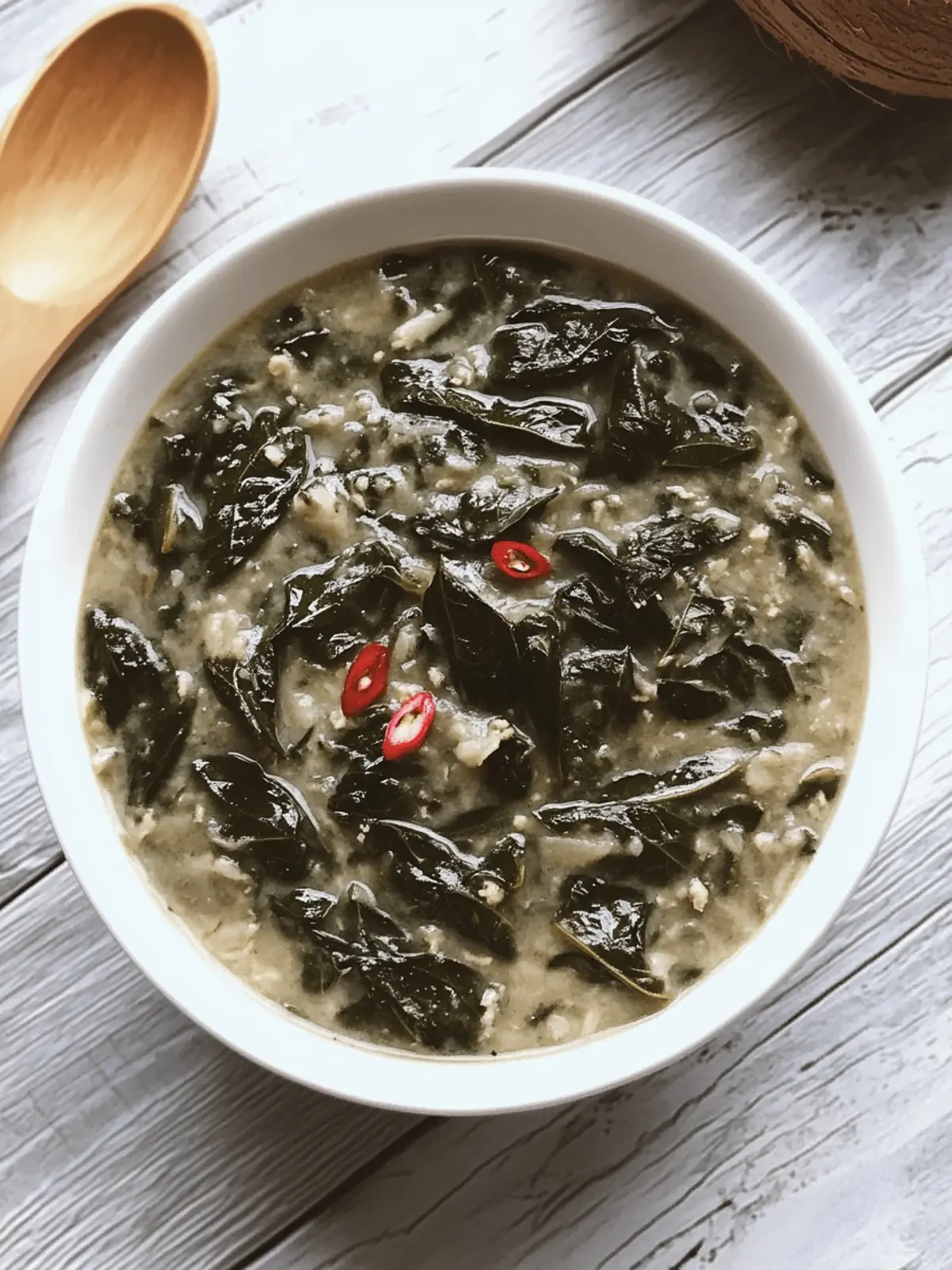 Creamy Filipino Laing: Cozy Taro Leaves in Coconut Milk 4 Filipino Laing (Taro Leaves in Coconut Milk)
