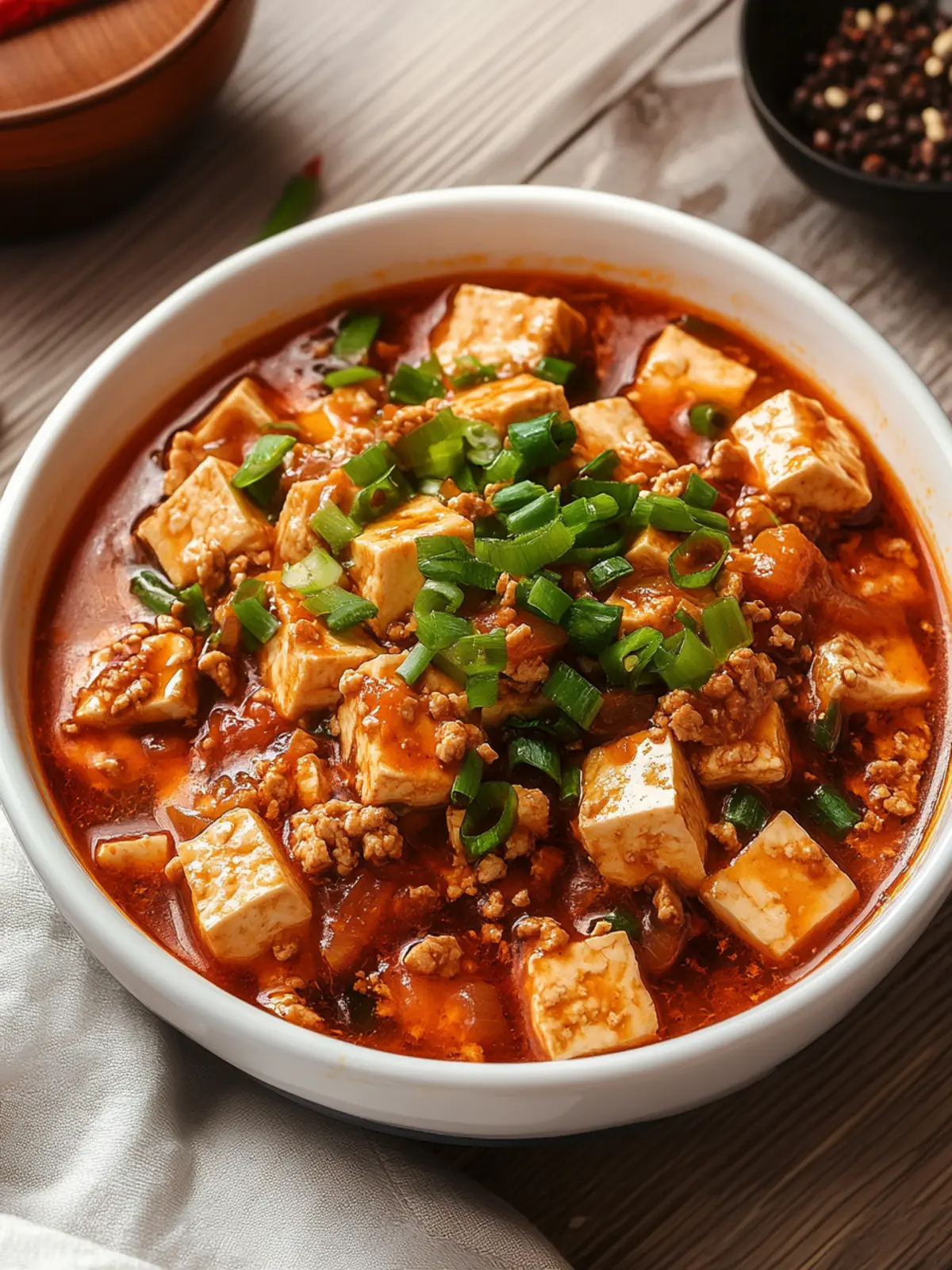 Spicy Chinese Mapo Tofu: Satisfy Your Cravings Tonight 4 Chinese Mapo Tofu (Spicy Tofu)