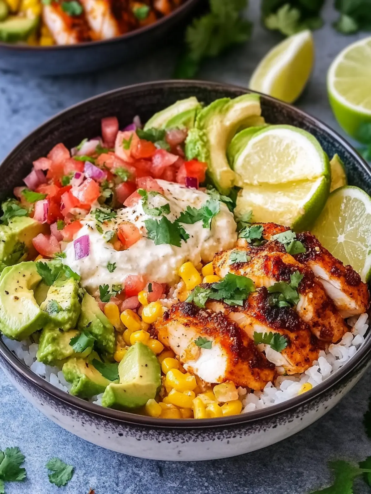 Low Carb Fish Taco Bowls with Creamy Honey Lime Drizzle 4 Low Carb Fish Taco Bowls