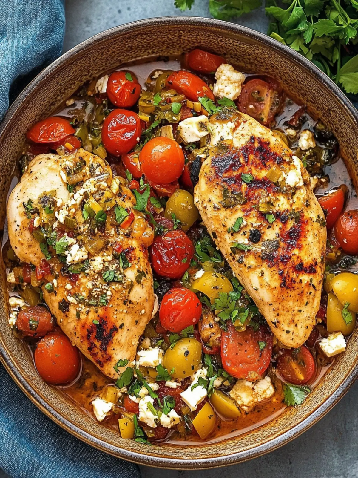 Savory Mediterranean Chicken in One Pot for Busy Nights 3 Mediterranean Chicken
