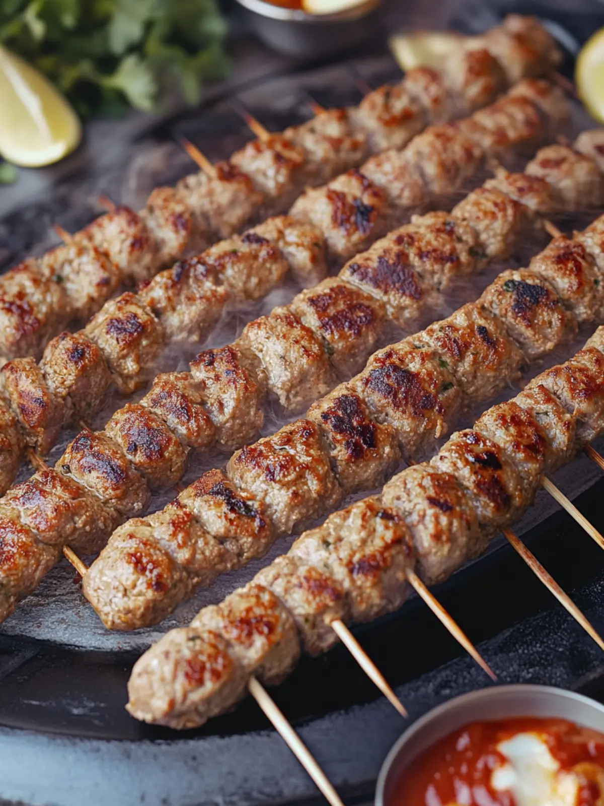 Irresistible Kabab Koobideh: Savory Minced Meat Kebab Recipe 4 Kabab Koobideh (Minced Meat Kebab)