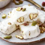 Delicious Gaz (Persian Nougat) with Pistachios Recipe You’ll Love 8 Gaz (Persian Nougat)