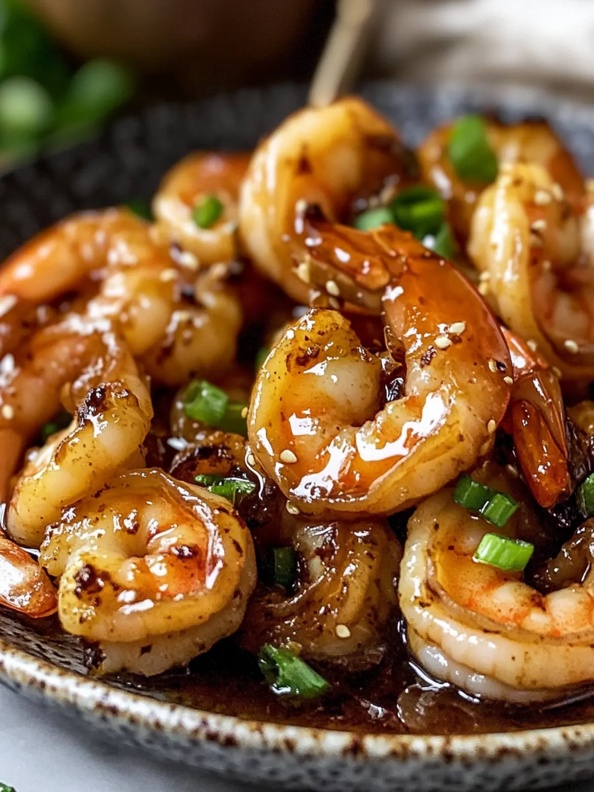 Delicious Honey Garlic Shrimp in Just 25 Minutes! 4 Honey Garlic Shrimp