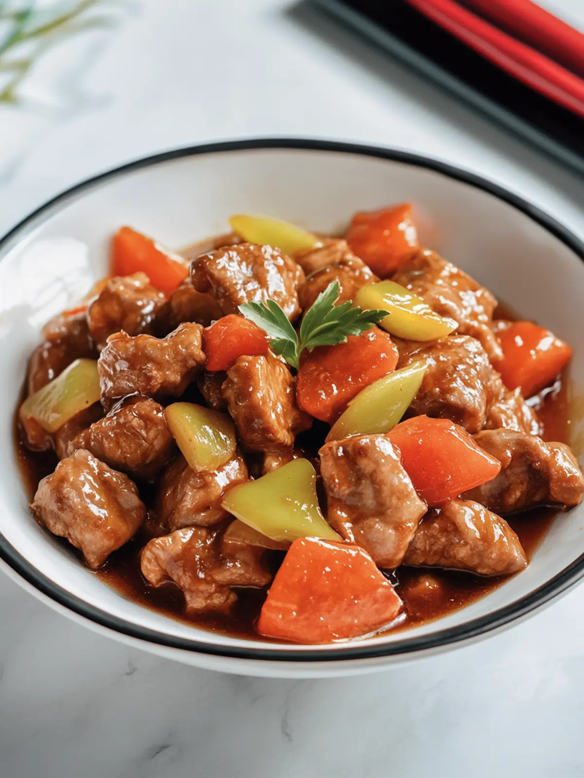 Crispy Chinese Sweet and Sour Pork Tang Cu Li Ji Made Easy 5 Chinese Sweet and Sour Pork (Tang Cu Li Ji)