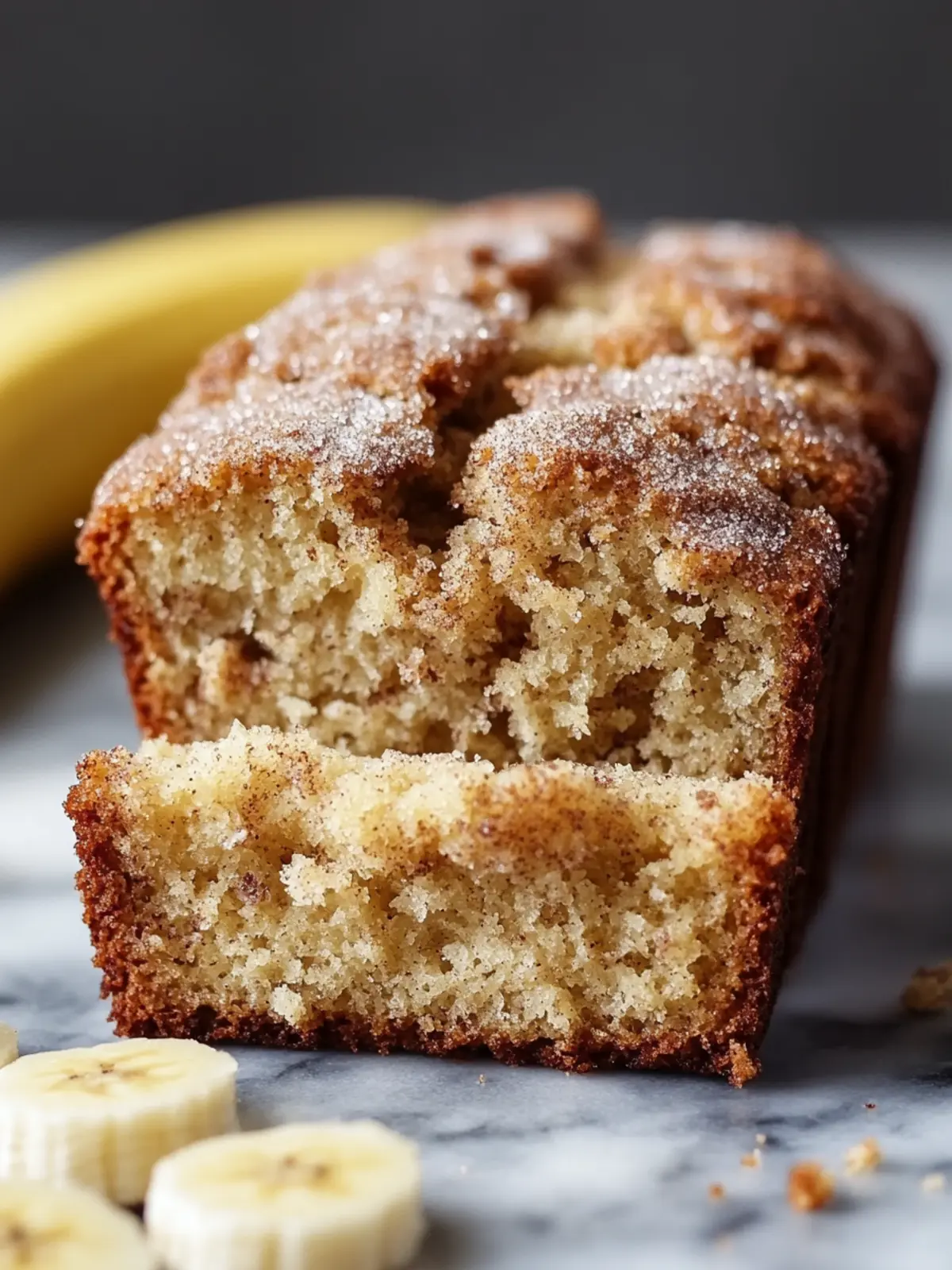 Snickerdoodle Banana Bread Recipe That'll Brighten Your Day 2 Snickerdoodle Banana Bread Recipe