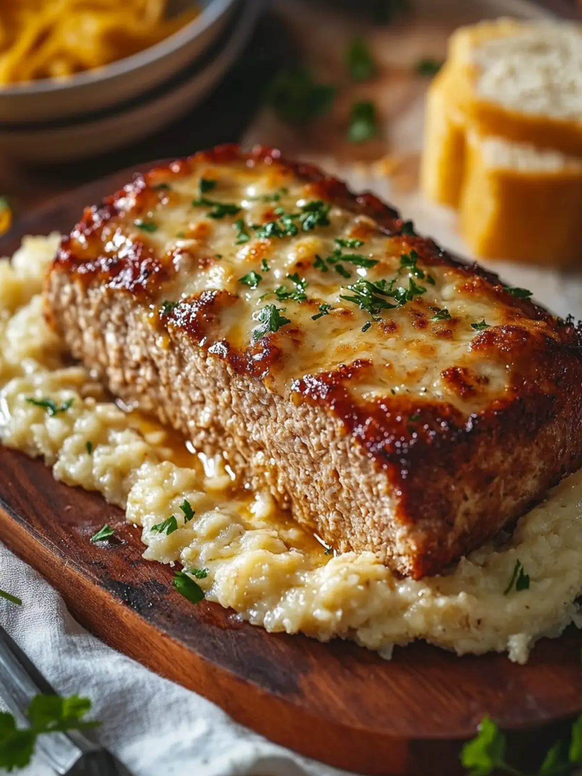 Melt In Your Mouth Garlic Parmesan Chicken Meatloaf So Juicy and Cheesy 3 Melt In Your Mouth Garlic Parmesan Chicken Meatloaf Juicy, Cheesy