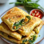 Indonesian Martabak Telur: Savory Stuffed Pancake Delight 7 Indonesian Martabak Telur (Stuffed Pancake)