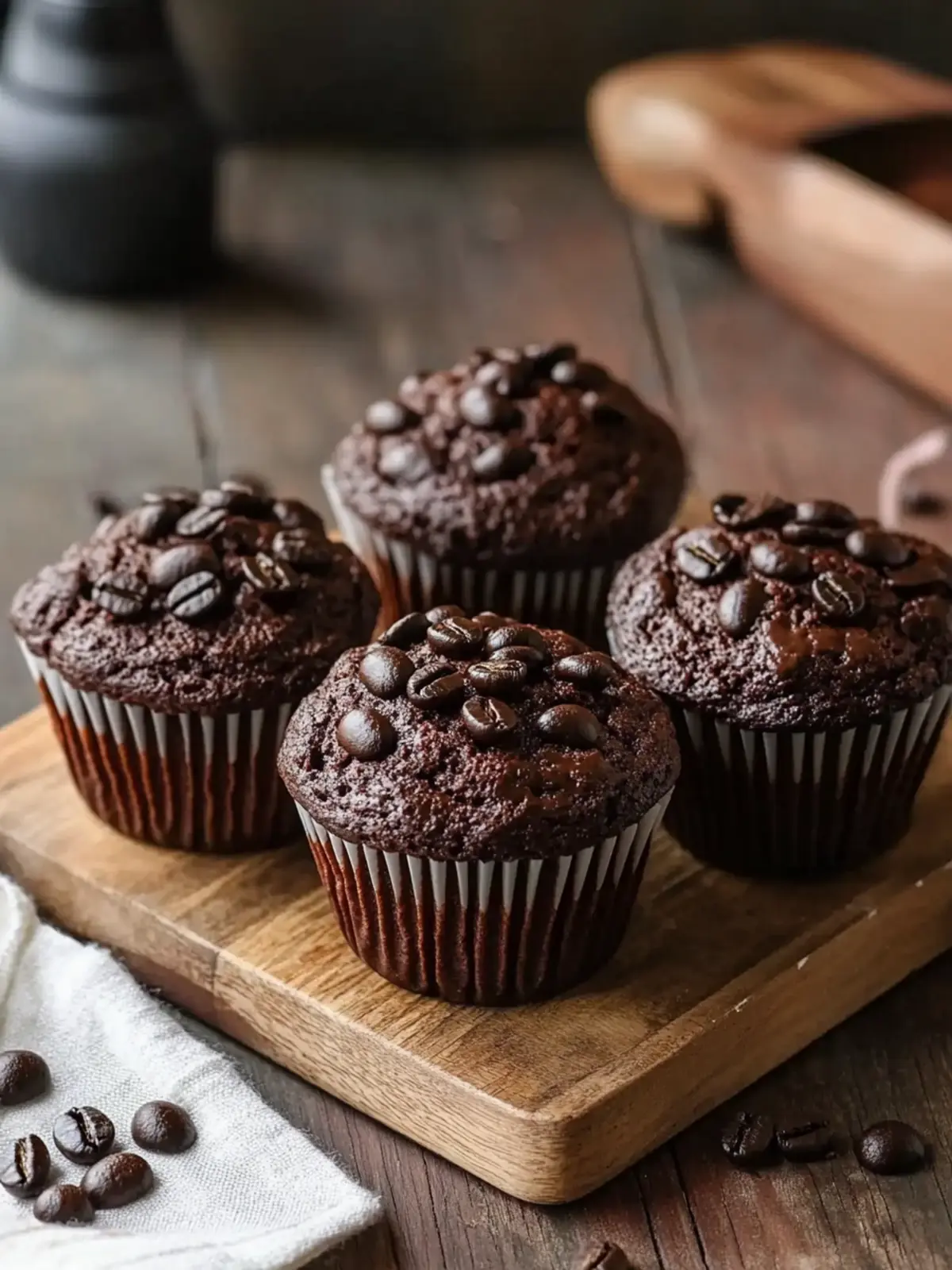 Decadent Double Chocolate Espresso Muffins for Morning Bliss 3 Double Chocolate Espresso Muffins
