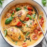 Creamy Tuscan Chicken - Quick and Irresistibly Delicious! 8 Creamy Tuscan Chicken (Easy 30-Minute Recipe!)