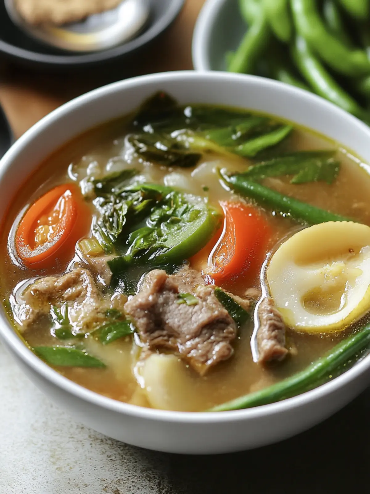 Filipino Sinigang: Soul-Warming Sour Soup for Any Day 2 Filipino Sinigang (Sour Soup)