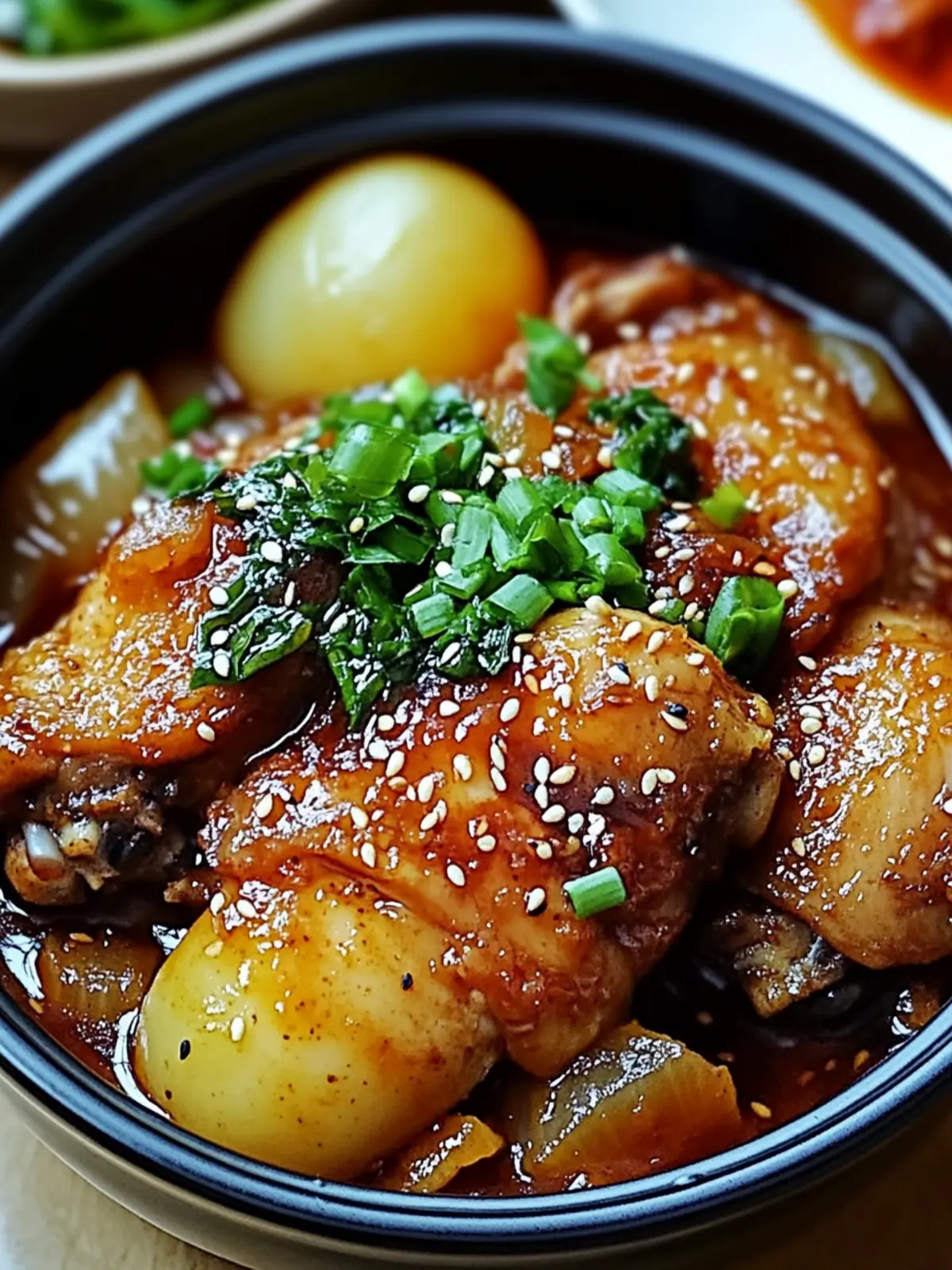 Irresistible Jjimdak Korean Braised Chicken in One Pot 5 Jjimdak Korean Braised Chicken