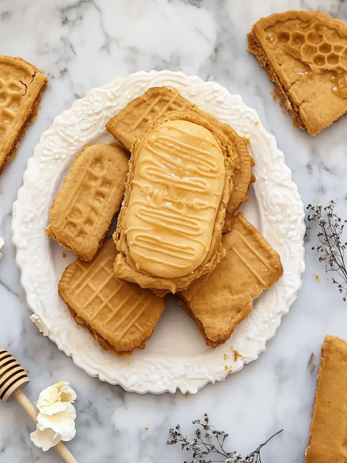 Delicious Belgian Couque de Dinant: Perfect Honey Biscuit Treats 2 Belgian Couque de Dinant (Honey Biscuit)