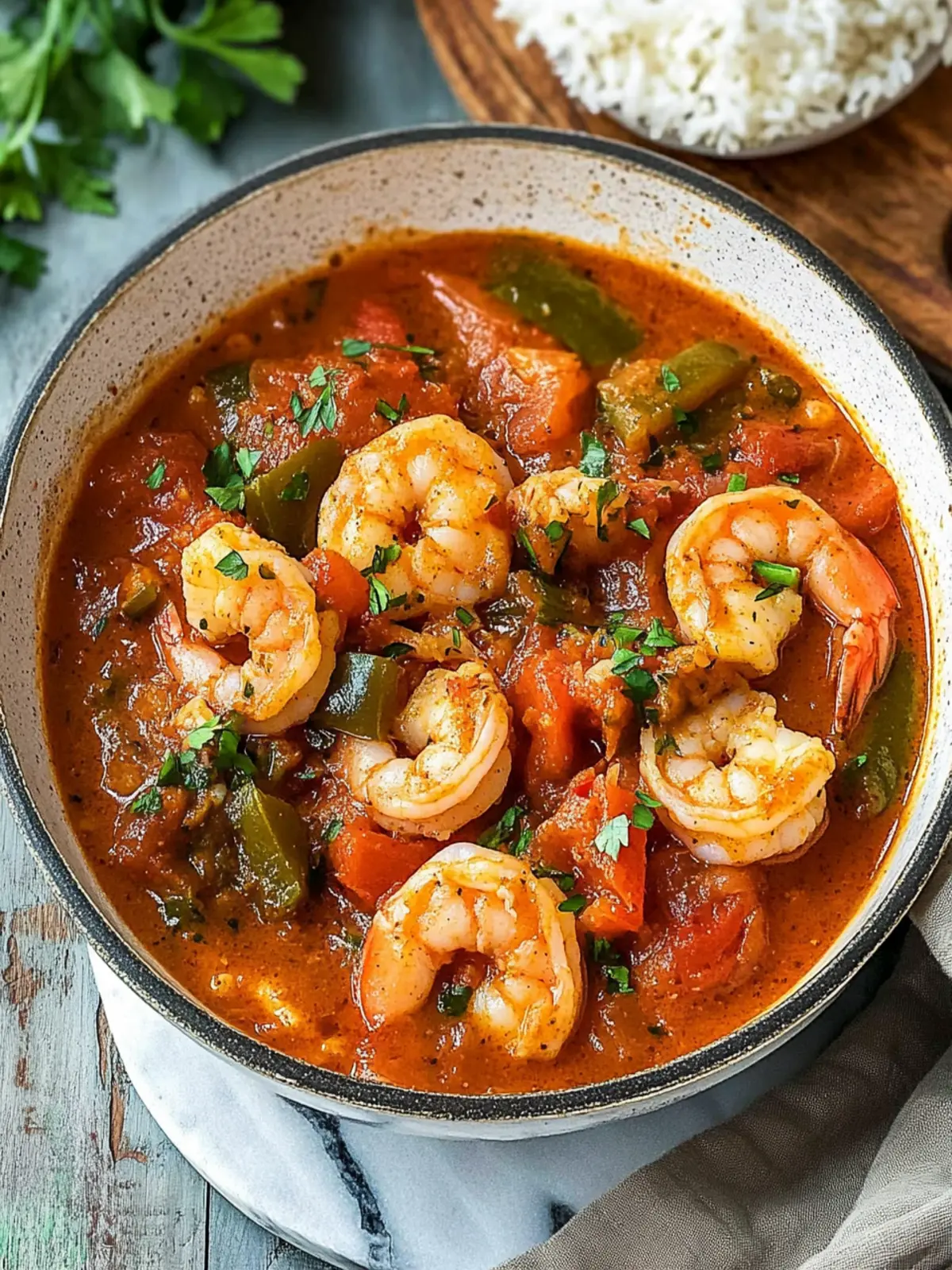 Savory Shrimp Creole: A Flavorful Escape from Fast Food 3 Shrimp Creole