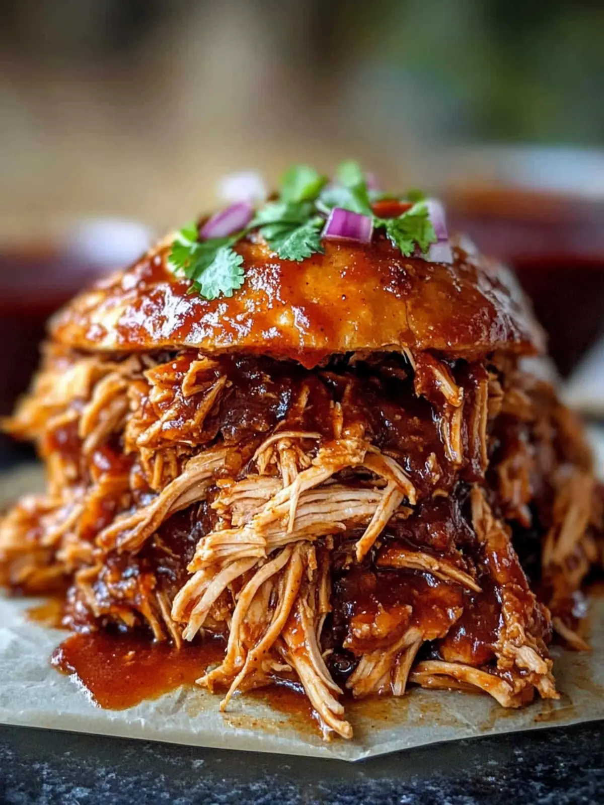 Incredible BBQ Pulled Pork (Slow Cooker) That Melts in Your Mouth 3 Incredible BBQ Pulled Pork (Slow Cooker) in one pot