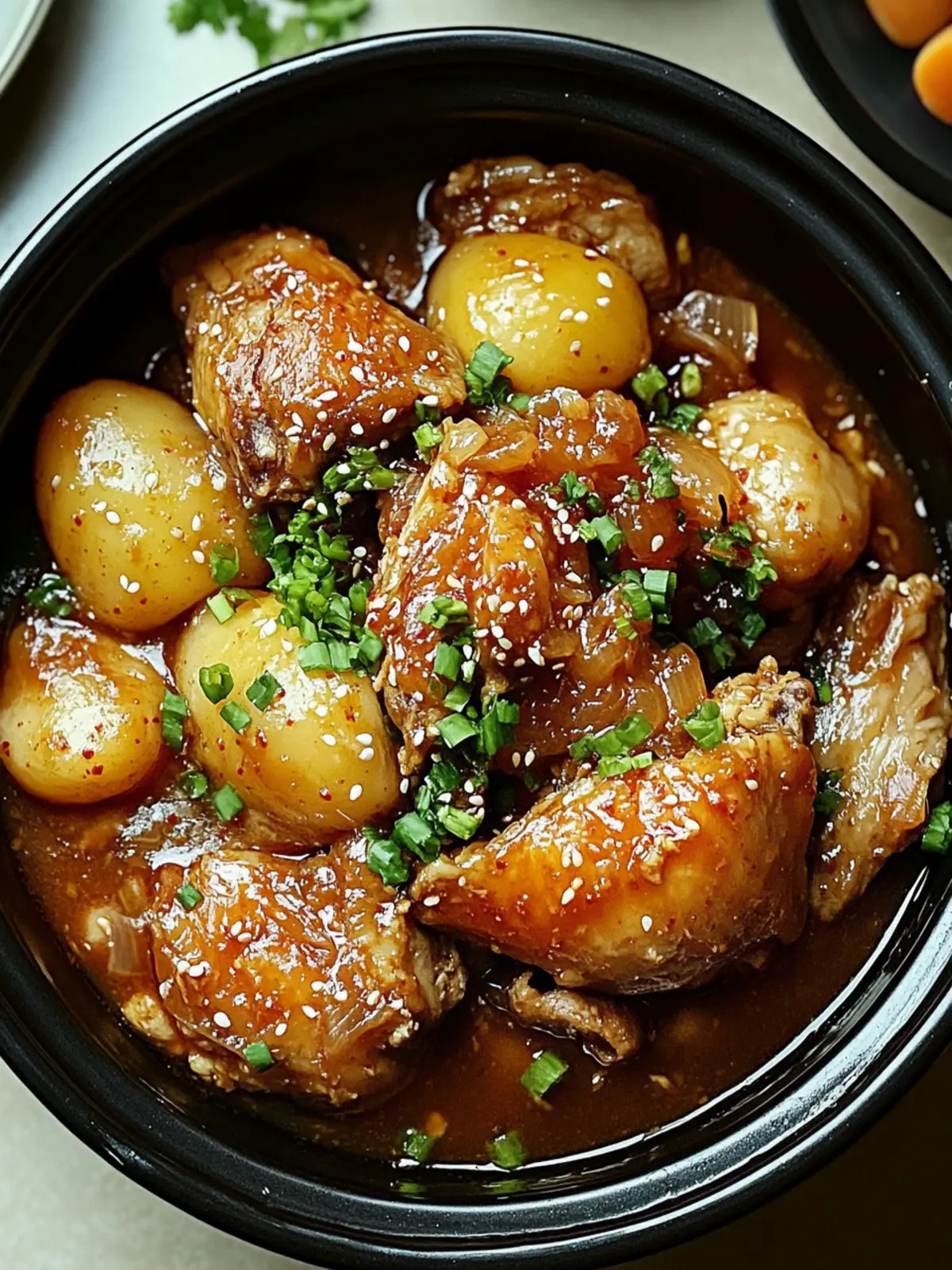 Irresistible Jjimdak Korean Braised Chicken in One Pot 3 Jjimdak Korean Braised Chicken