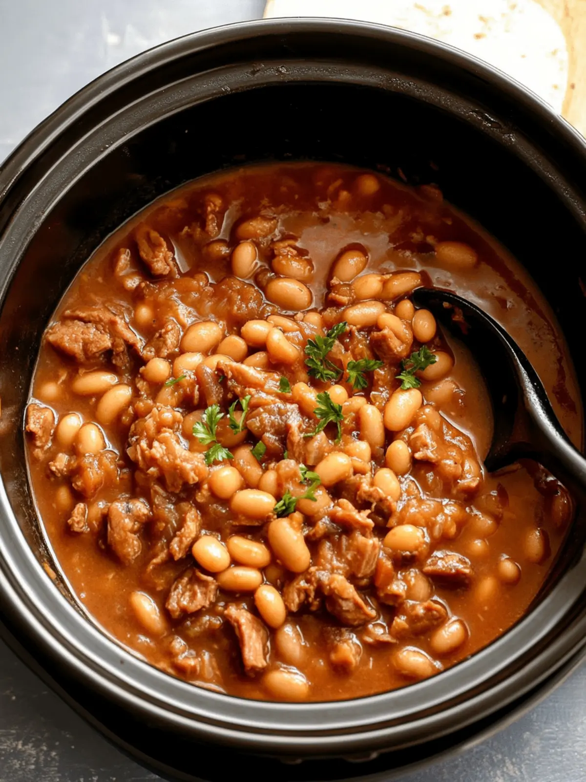 Irresistible Slow Cooker Pork and Beans for Cozy Nights 5 Slow Cooker Pork and Beans