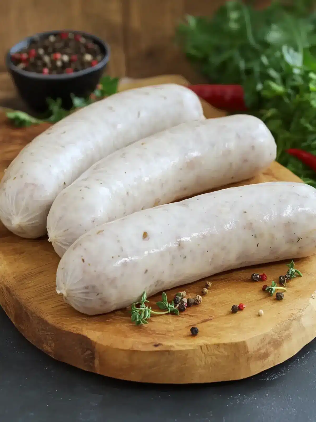 Deliciously Homemade Belgian Boudin Blanc (White Sausage) 2 Belgian Boudin Blanc (White Sausage)