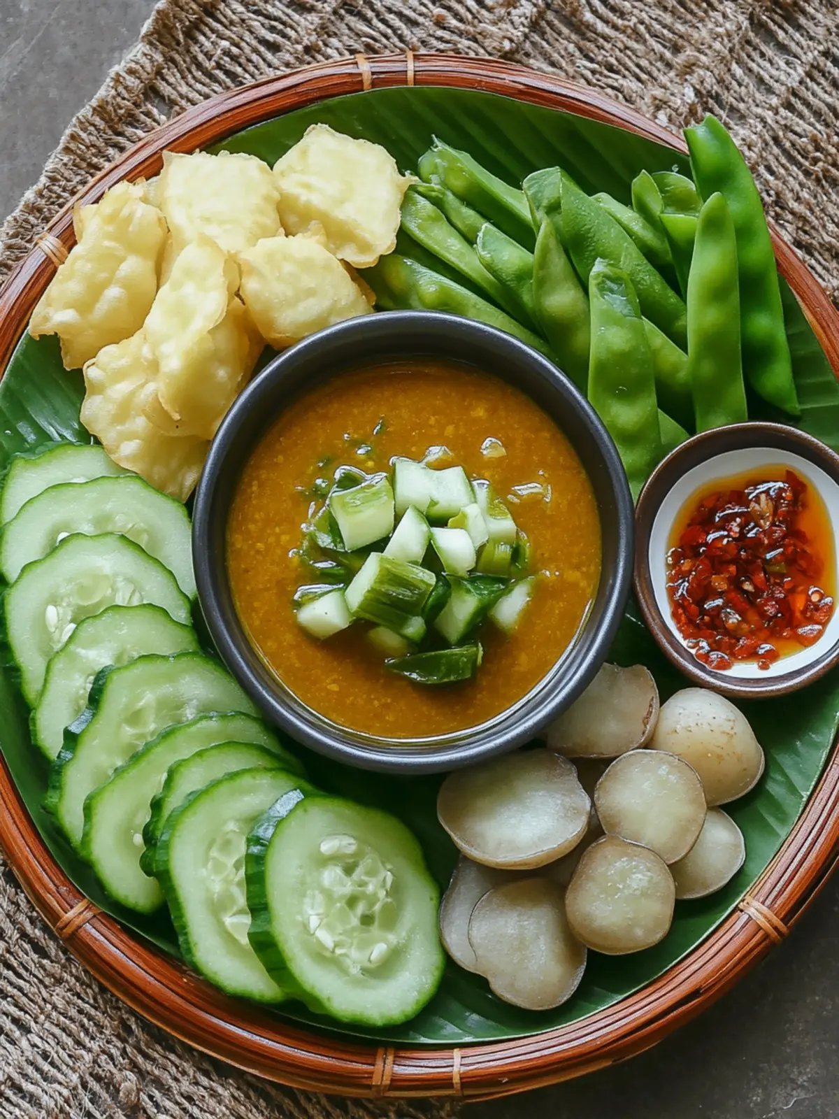 Burmese Ngapi Yay: Savory Fish Paste Dip with Fresh Veggies 4 Burmese Ngapi Yay (Fish Paste Dip with Vegetables)