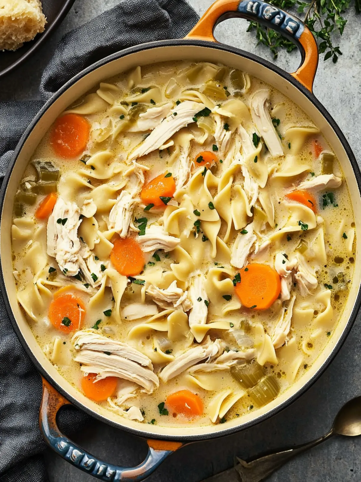 Creamy Chicken Noodle Soup for Ultimate Comfort and Flavor 3 Creamy Chicken Noodle Soup