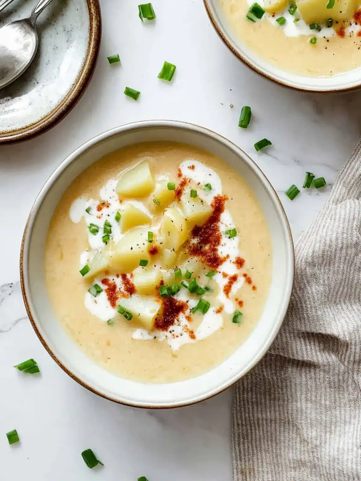 Creamy Cheesy Potato Soup That's Pure Comfort in a Bowl 4 Cheesy Potato Soup