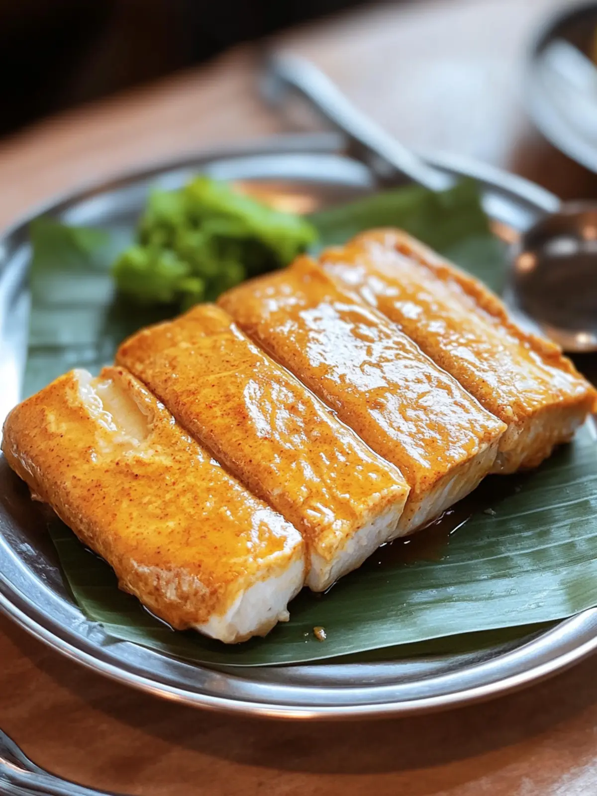Delicious Malaysian Otak Otak: Spiced Fish Custard Bliss 3 Malaysian Otak Otak (Spiced Fish custard)
