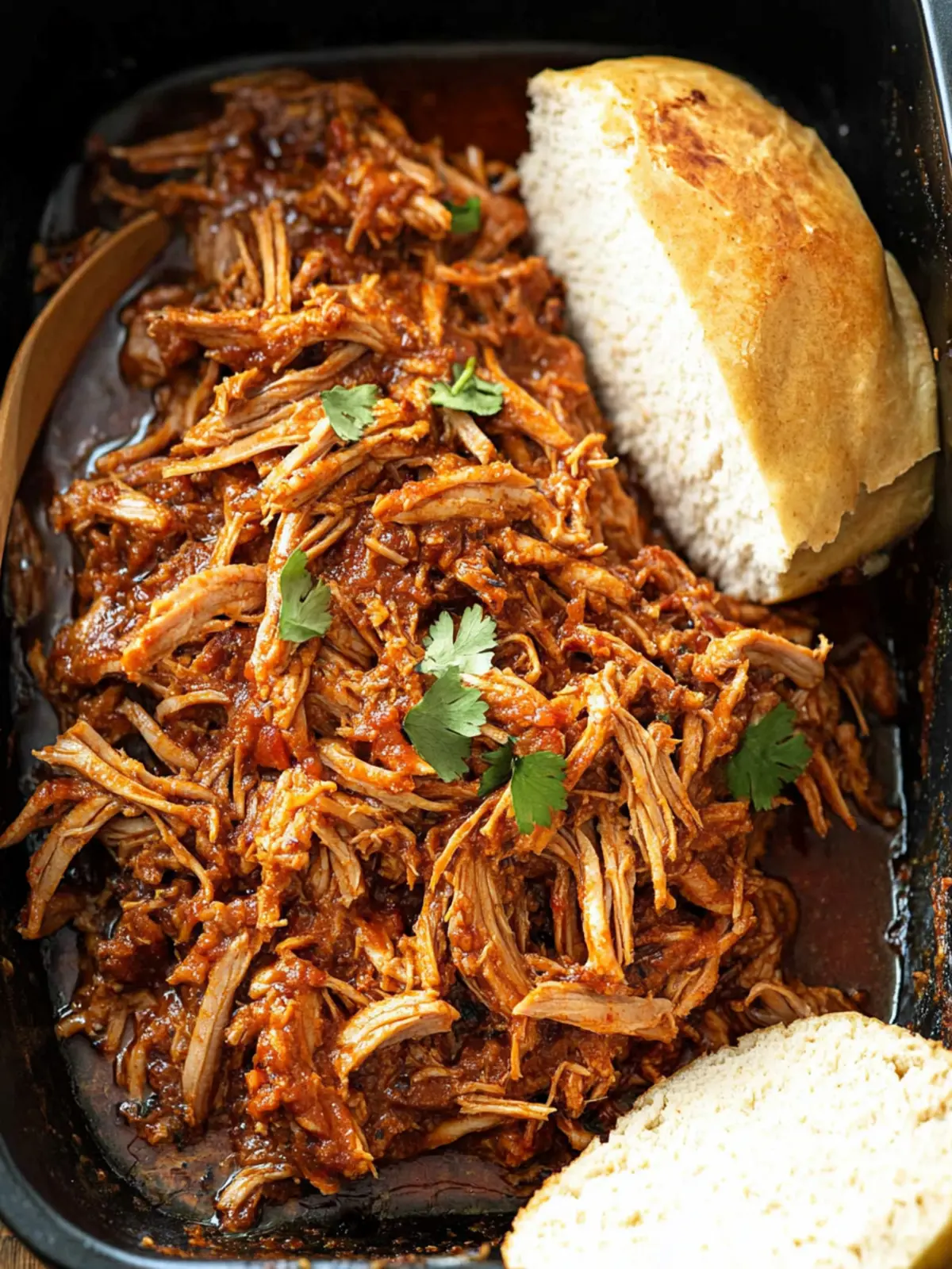 Tender Slow Cooker Pulled Pork with Tangy Homemade Sauce 2 Slow Cooker Pulled Pork