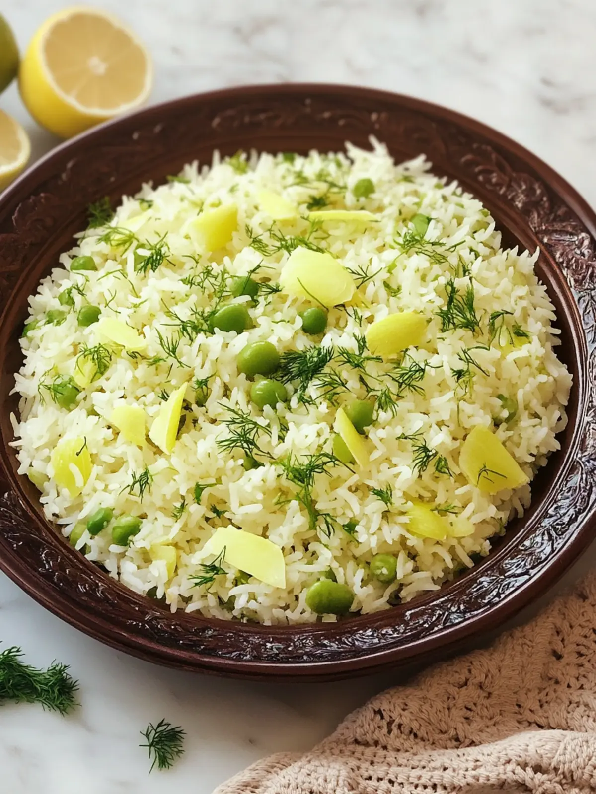Irresistible Baghali Polo: Dill Rice with Fava Beans Magic 4 Baghali Polo (Dill Rice with Fava Beans)