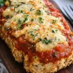 Cheesy Parmesan Chicken Meatloaf Everyone Will Love 7 Parmesan Chicken Meatloaf