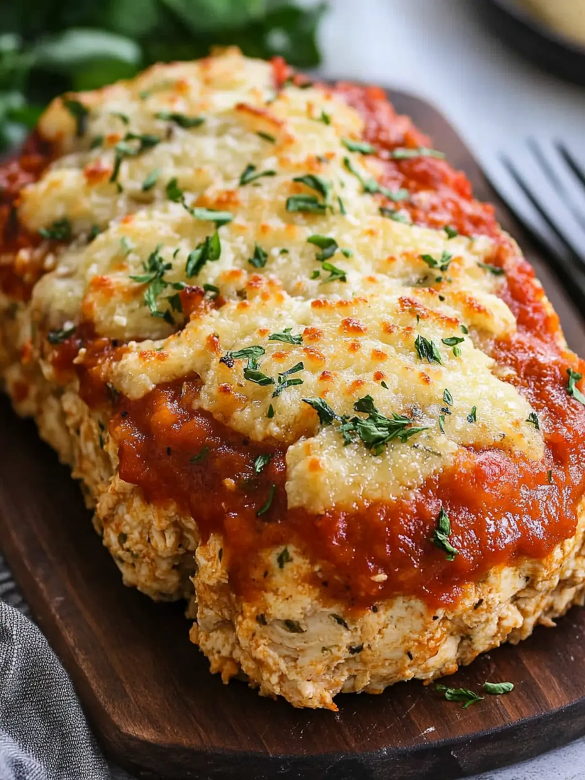 Cheesy Parmesan Chicken Meatloaf Everyone Will Love 5 Parmesan Chicken Meatloaf