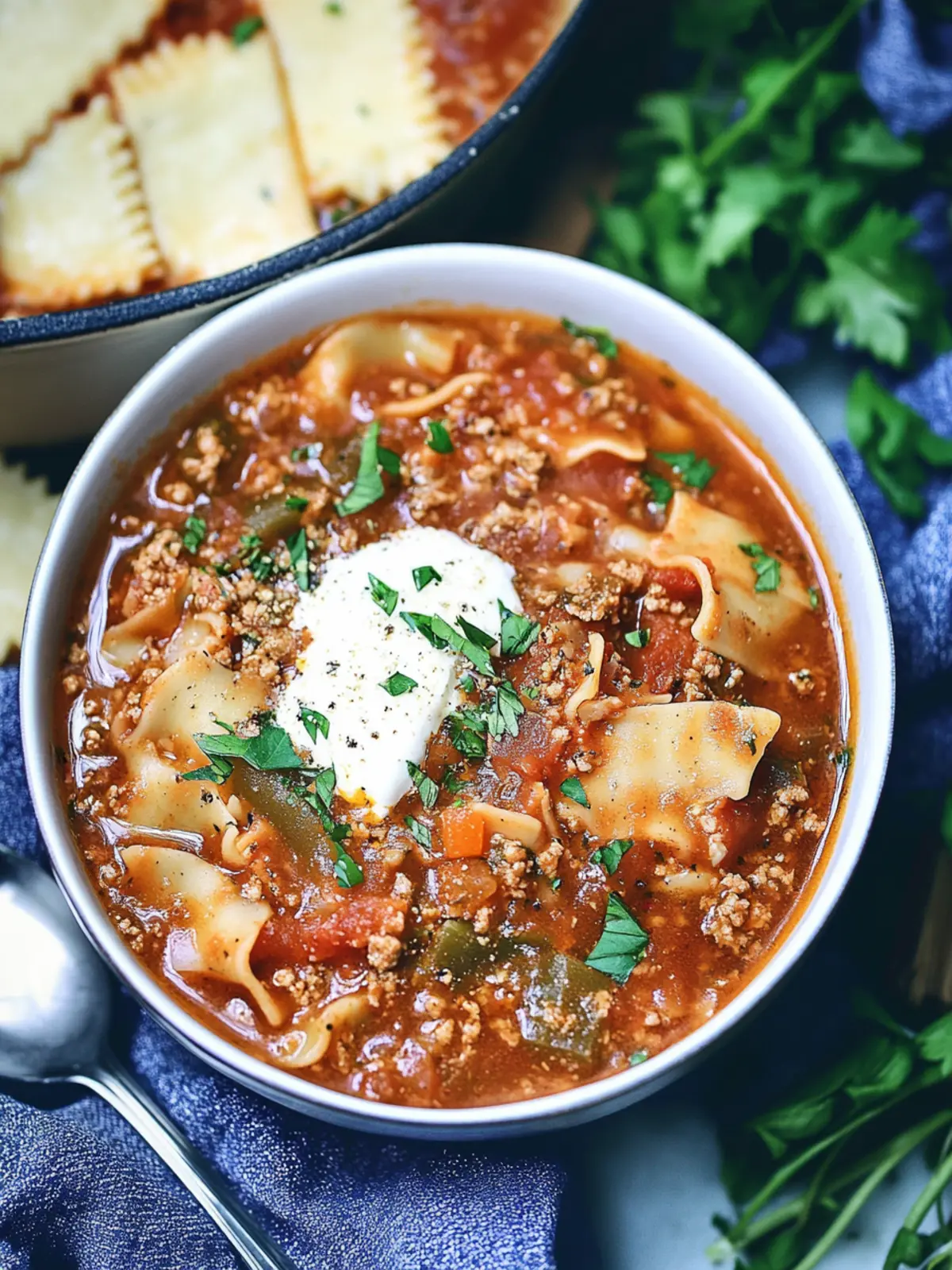 Hearty Lasagna Soup Ready in 30 Minutes for Cozy Nights 5 Lasagna Soup