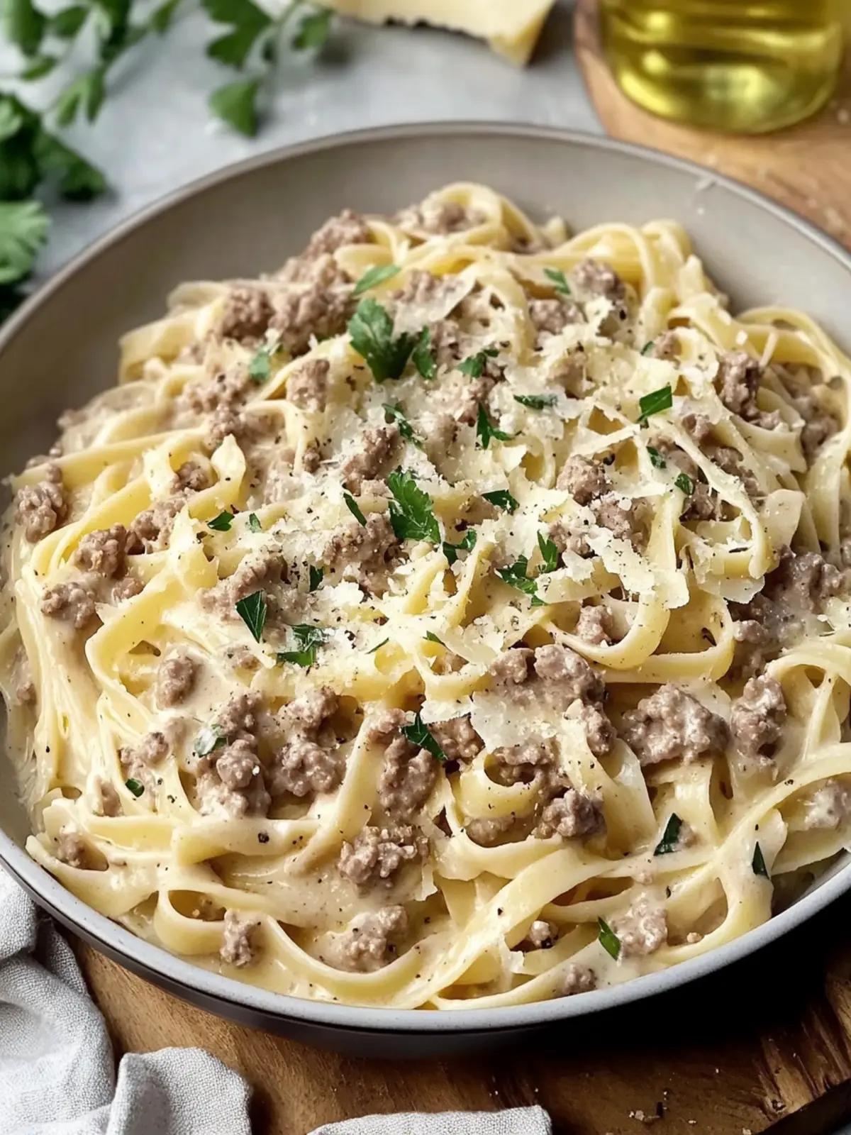 Best Ground Beef Pasta Alfredo for Cozy Weeknight Dinners 3 Best Ground Beef Pasta Alfredo