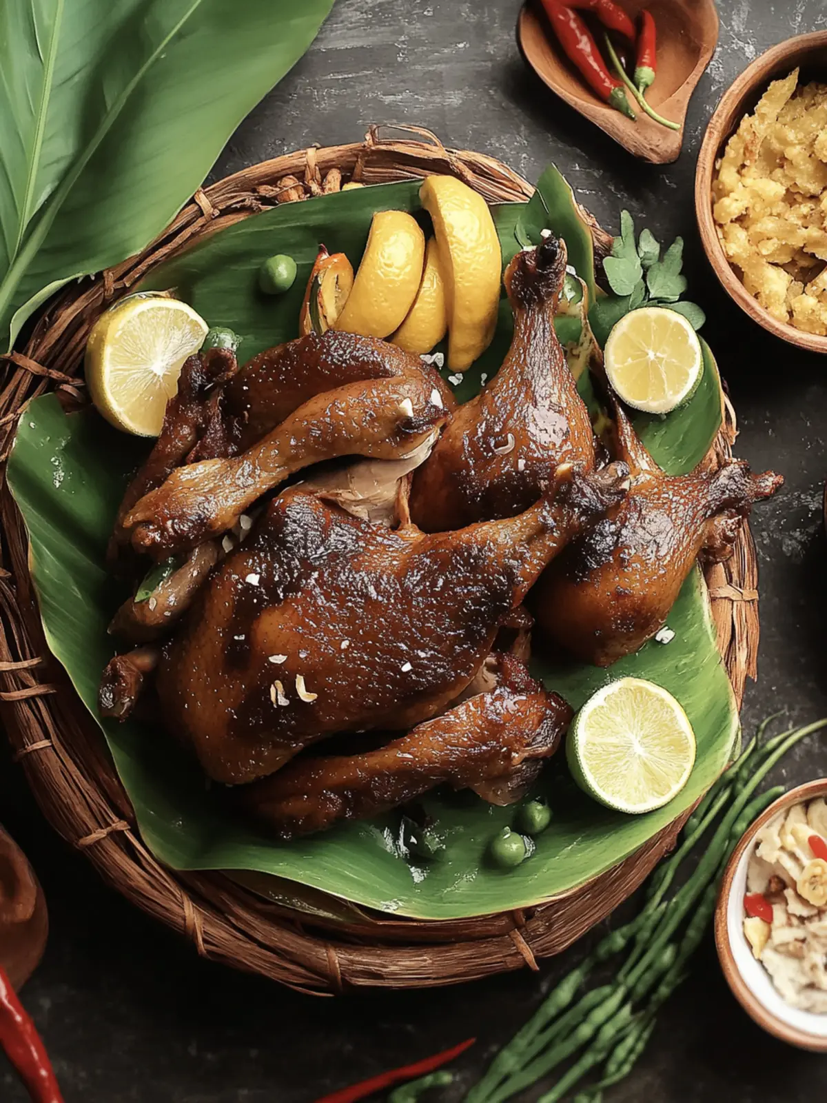 Crispy Indonesian Bebek Goreng: A Flavorful Home Delight 4 Indonesian Bebek Goreng (Fried Duck)