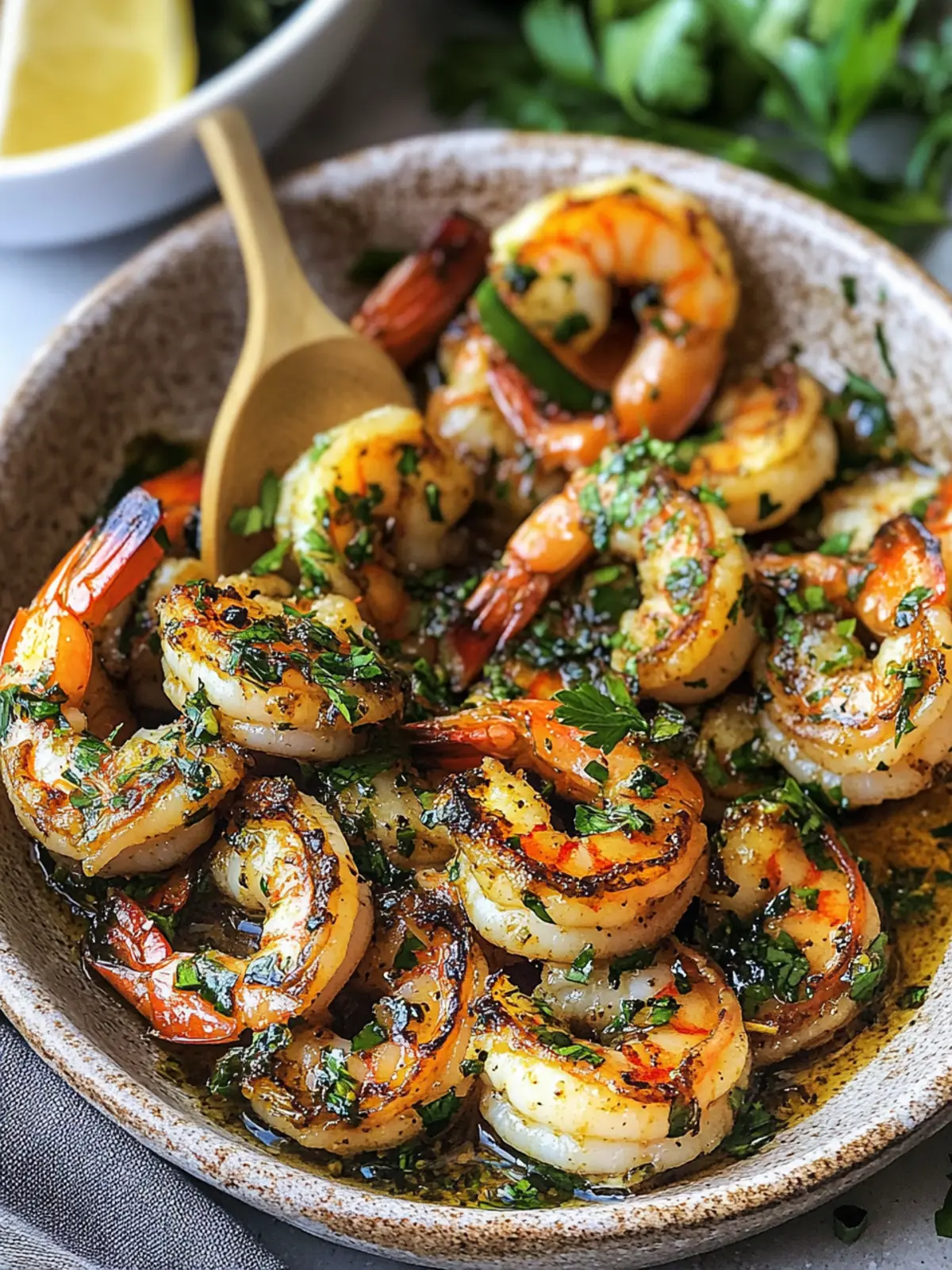 Savory Pan Seared Chimichurri Shrimp for Quick Dinners 5 Pan Seared Chimichurri Shrimp
