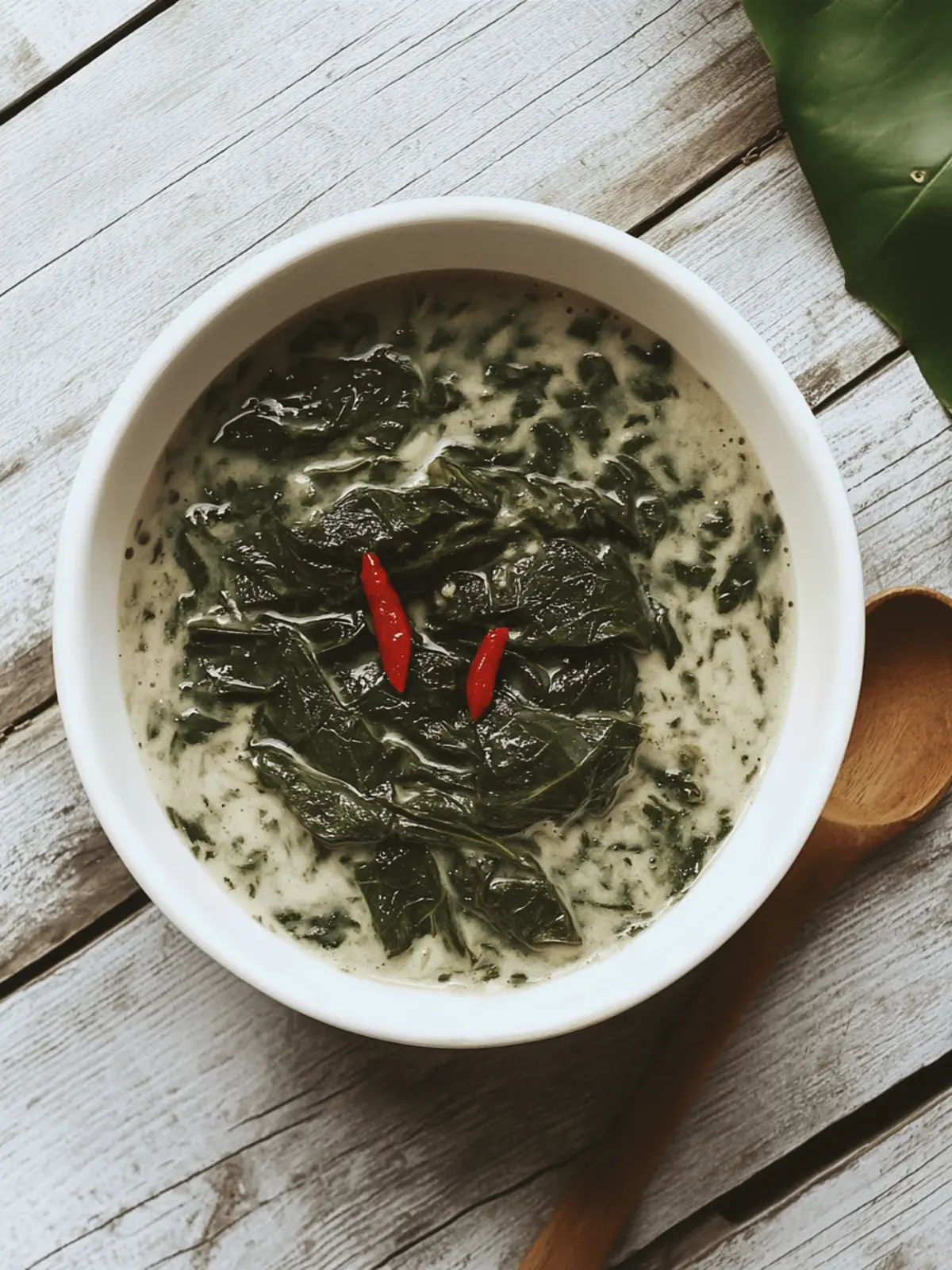 Creamy Filipino Laing: Cozy Taro Leaves in Coconut Milk 3 Filipino Laing (Taro Leaves in Coconut Milk)