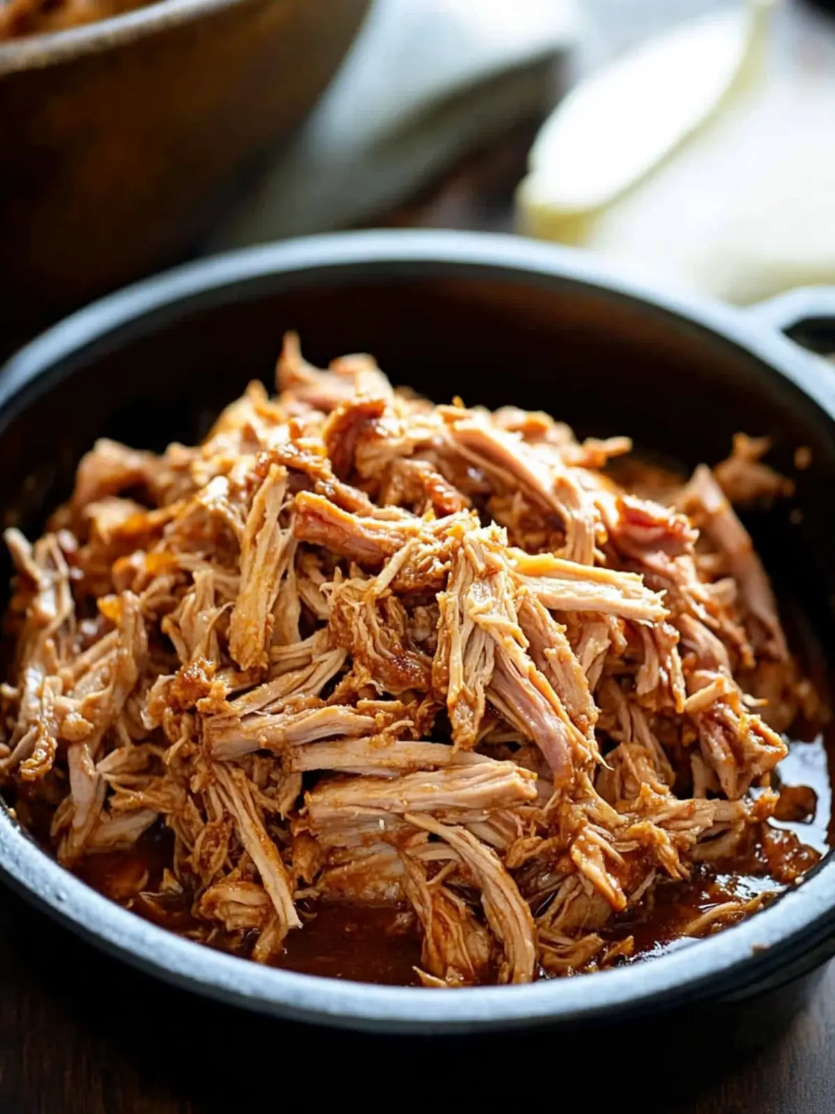 Tender Slow Cooker Pulled Pork with Tangy Homemade Sauce 3 Slow Cooker Pulled Pork